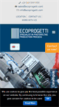 Mobile Screenshot of ecoprogetti.com